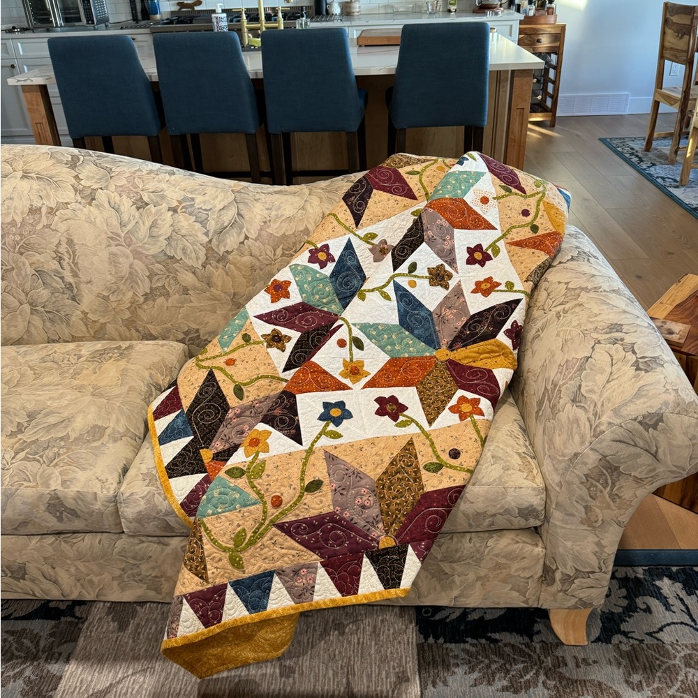 Unique Handmade Patchwork Quilt